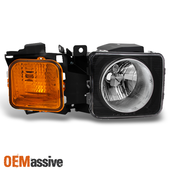 Fit 0610 Hummer H3 H3T Black Amber Passenger Right Side Replacement